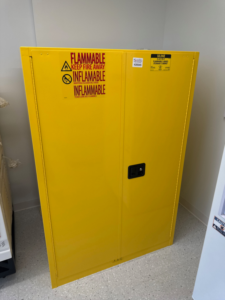 Image of ULINE 90 Gallon Flammable Liquid Storage Cabinet